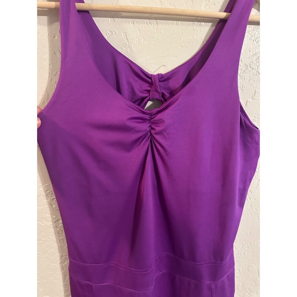 Y Calvin Klein Performance Quick Dry Purple Athletic Dress - Picture 4 of 10